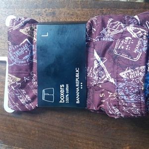 New Banana Republic Cotton Boxer